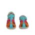 Zeazoo Kids Goby Sandals Turquoise Pink