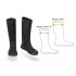 Peerko Ladies Regina Boots Black (Wider Calf)