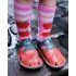 Tikki Kids Aranya Sandals Strawberry