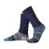 Solmate Adults Fusion Slouch Socks - Cerulean Blue