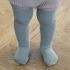 Go Baby Go Crawling Tights in Dusty Blue