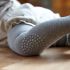 Go Baby Go Crawling Tights in Grey
