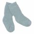 Go Baby Go Non-Slip Organic Cotton Socks in Dusty Blue