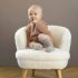 Go Baby Go Non-Slip Organic Cotton Socks in Sand