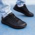 Be Lenka Adults Barebarics Leather Zoom Sneakers All Black