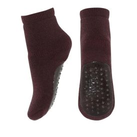 MP Denmark Wool Rich Slipper Socks Grape