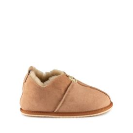 Zeazoo Adults Unisex Sheepskin Shaun Slippers Chestnut