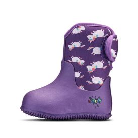 Muddies Waterproof Boots in Unicorn Violet