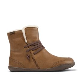 Camper Ladies Peu Mid-Height Boots Brown