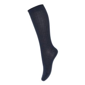 MP Denmark Wool Rich Selma Knee Socks Navy