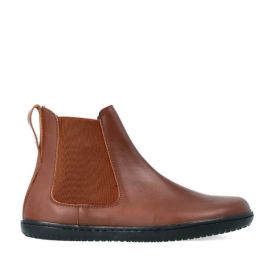 Brown Angles Nyx Boot With Smooth Leather Upper, Flexible Sole, And Side Zip, Offering Style And Everyday Comfort For Versatile Wear