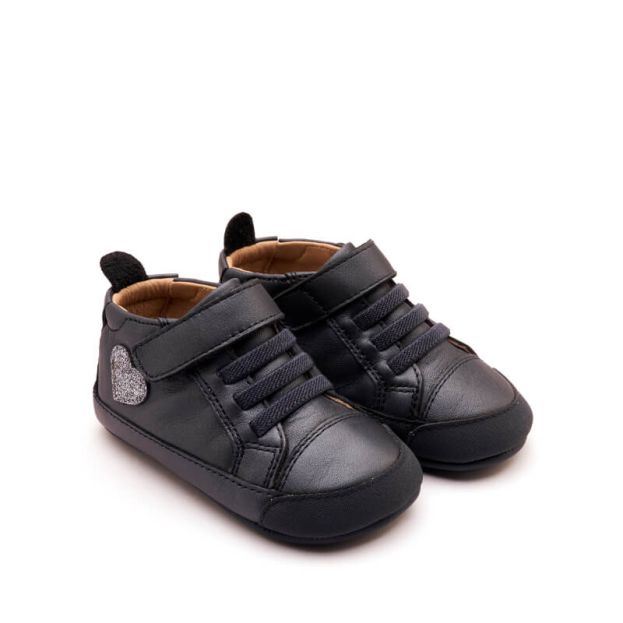Old Soles Heartie Navy