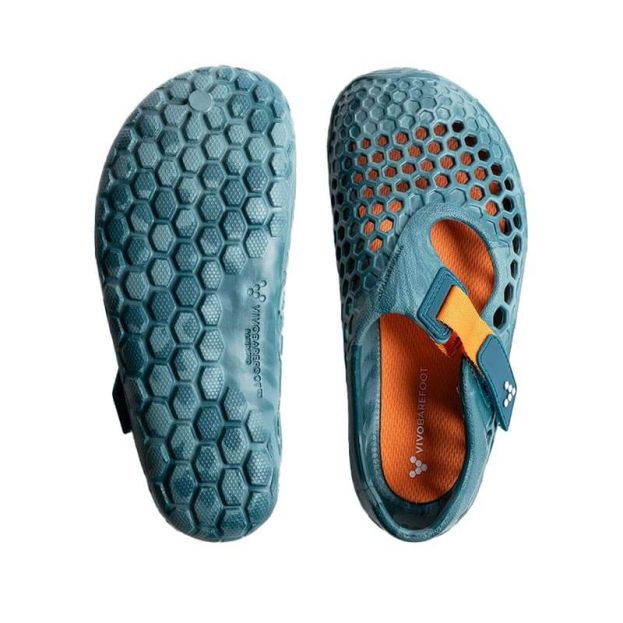 Vivobarefoot Kids Ultra Bloom Ocean Wave