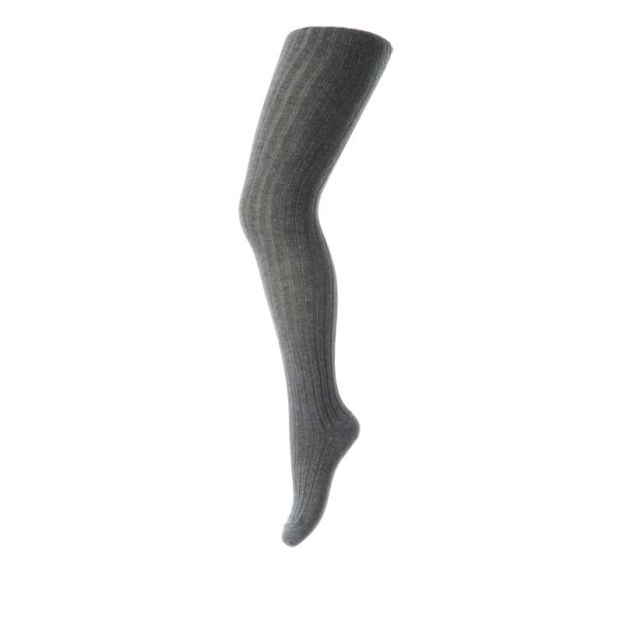 MP Denmark Cotton Rib Tights Dark Grey