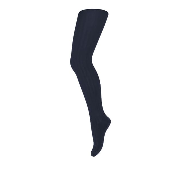 MP Denmark Cotton Rib Tights Navy