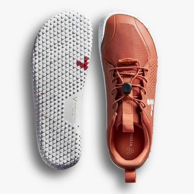 Vivobarefoot Juniors Primus III Trainers Auburn