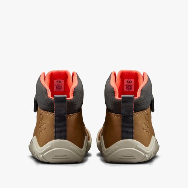 Vivobarefoot Kids Tracker AT Walking Boots Acorn