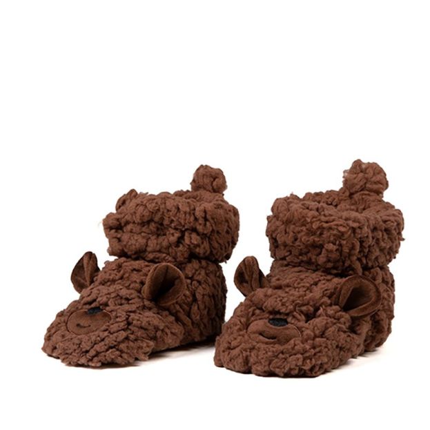 Cozy Sole Bear Soft Sole Slippers