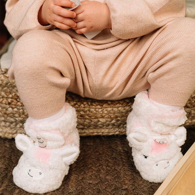 Cozy Sole Unicorn Soft Sole Slippers