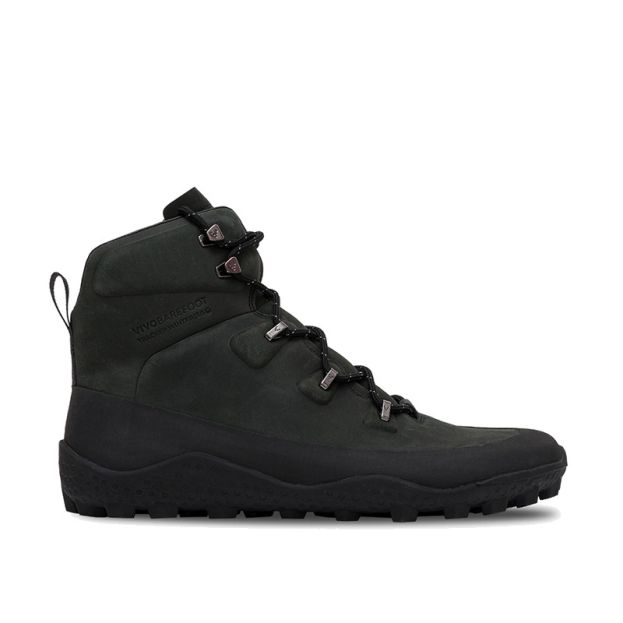 Vivobarefoot Men's Tracker Winter Boots Obsidian