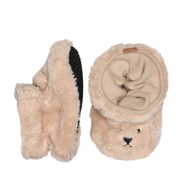 MP Denmark Fluffy Bear Booties Desert