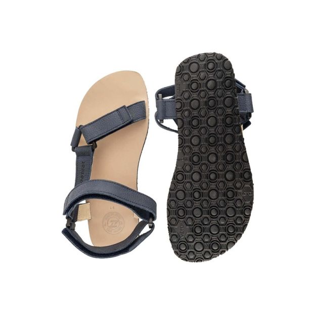 Zeazoo Ladies Olymp Sandals Blue Nubuck