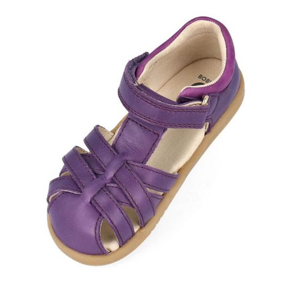 Bobux Cross Jump Sandal Indigo and Wild Berry