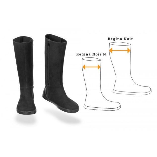 Peerko Ladies Regina Boots Black (Wider Calf)