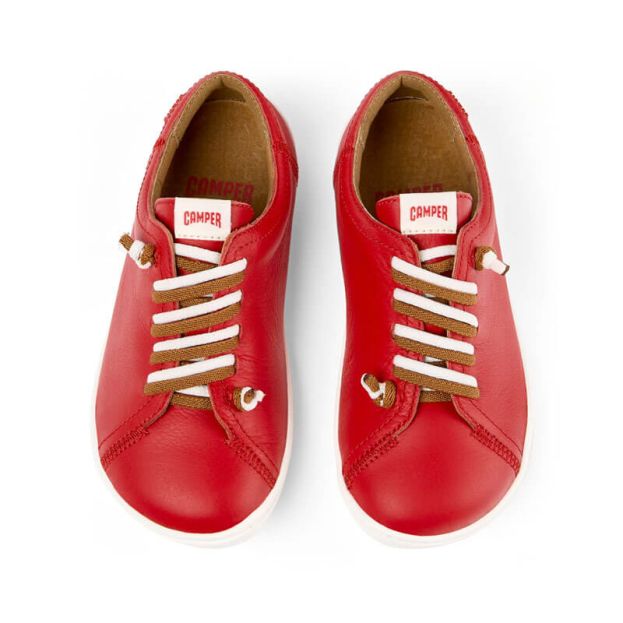 Camper Kids Peu Shoe Red
