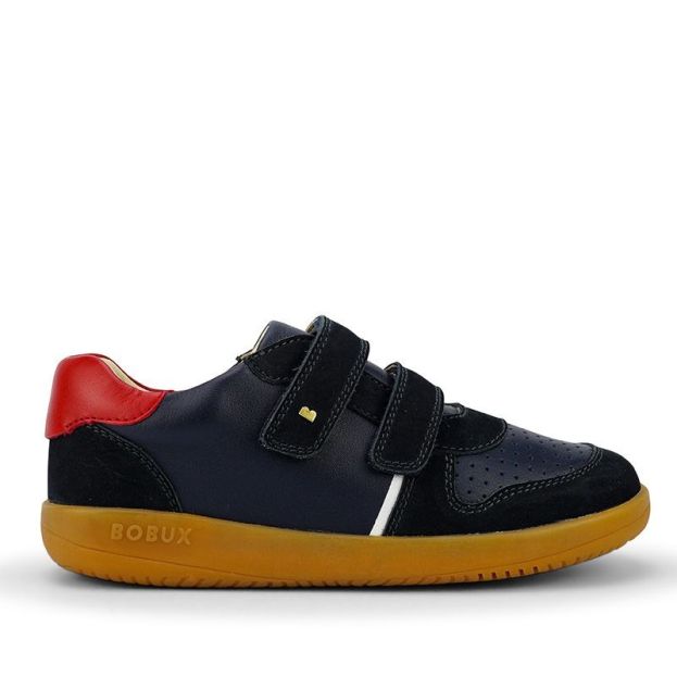 Bobux Kid+ Riley Navy Red