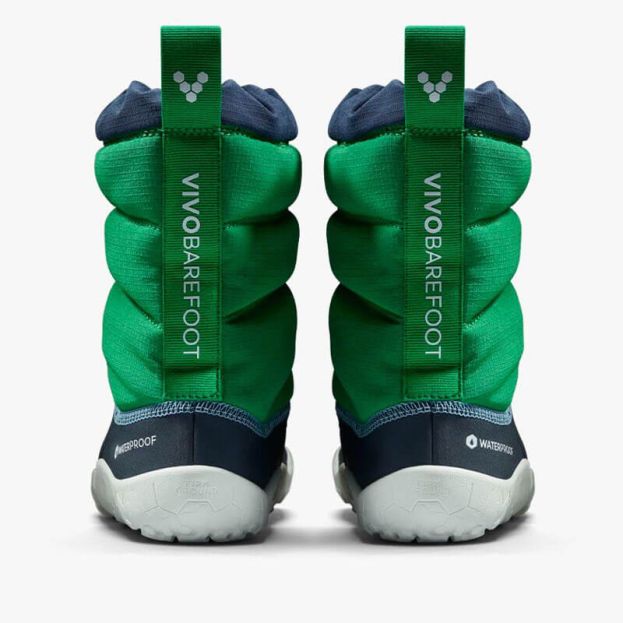 Vivobarefoot Junior Lumi Boots Grasshopper