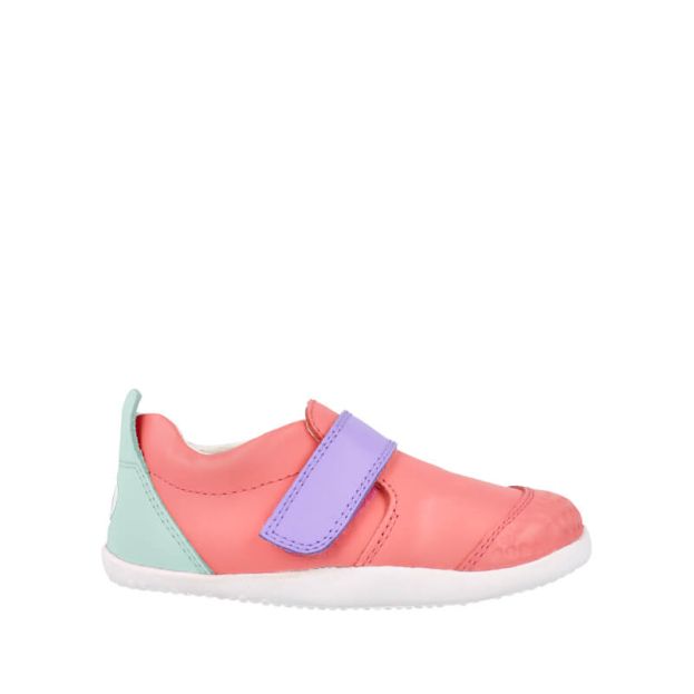 Bobux SU Xplorer Go Ocean Coral and Mauve
