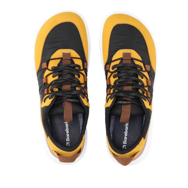 Be Lenka Adults Barebarics Revive Sneakers Golden Yellow and Black