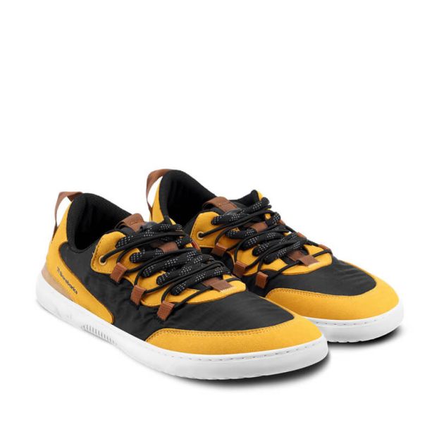 Be Lenka Adults Barebarics Revive Sneakers Golden Yellow and Black
