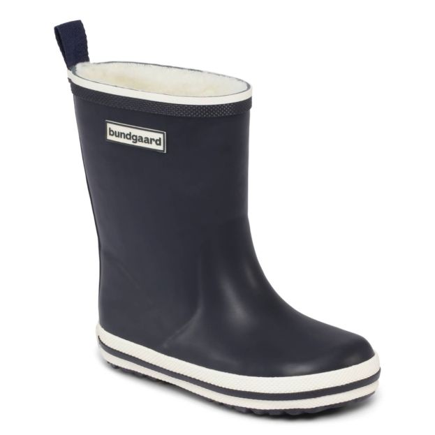 Bundgaard Kids Classic Charly High Winter Wellingtons Navy