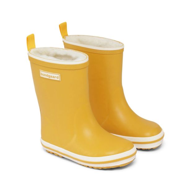 Bundgaard Kids Classic Charly High Winter Wellingtons Curry
