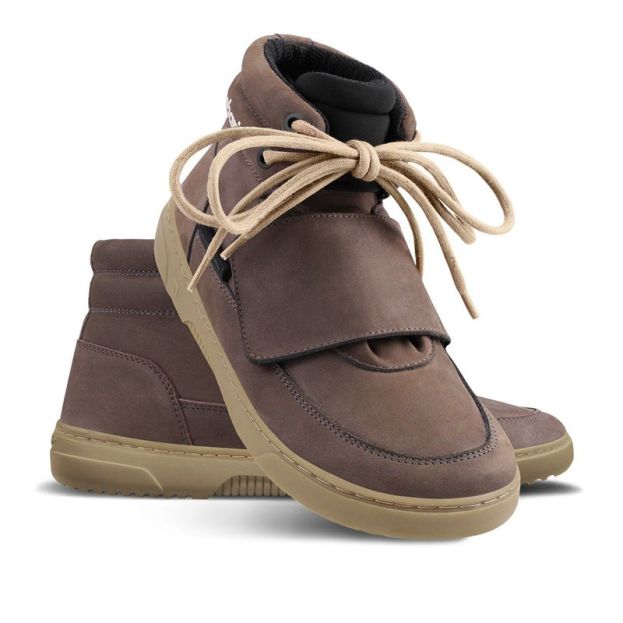 Be Lenka Adults Barebarics Blizzard Sneakers Dark Chocolate