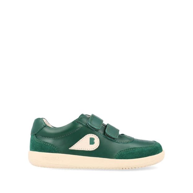 Bobux Kid+ Champ Deep Emerald and Chalk