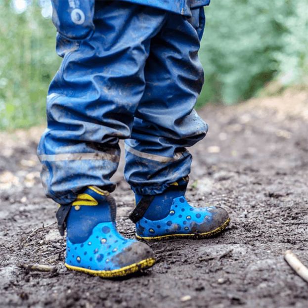 Spotty Otter Baby Bogs Navy