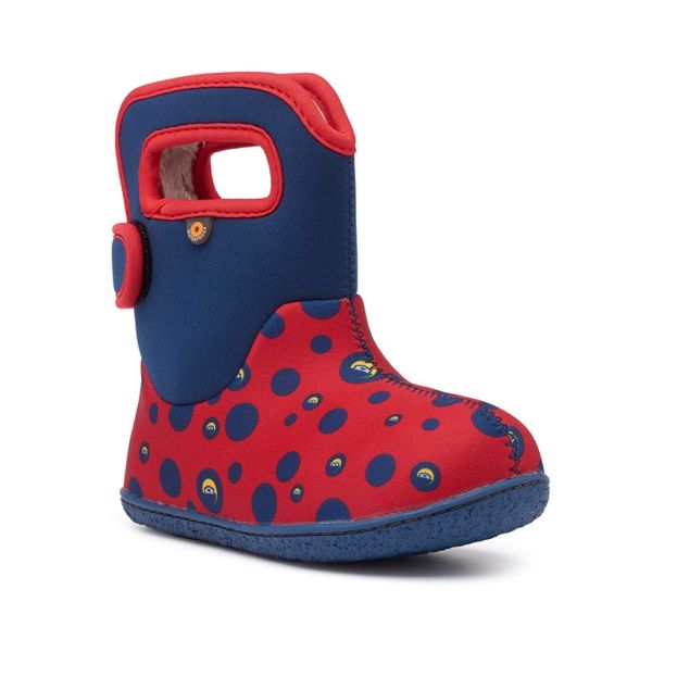 Spotty Otter Baby Bogs Red