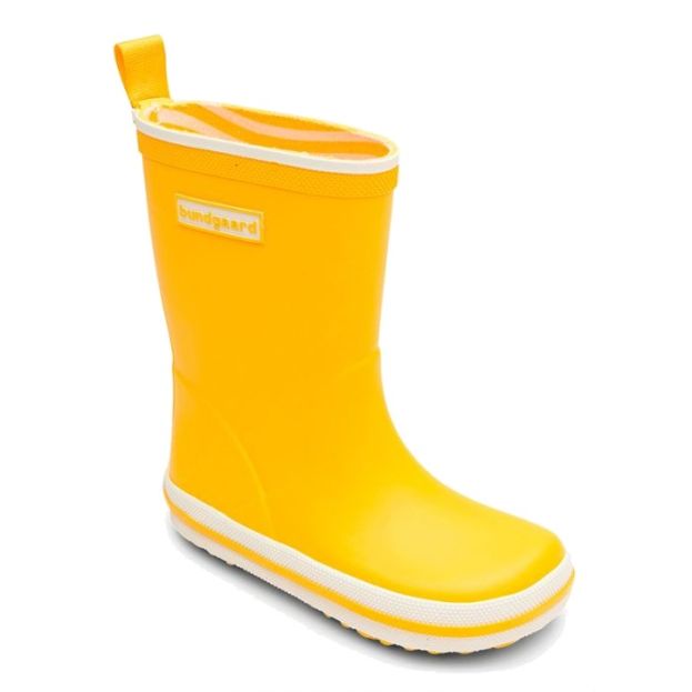 Bundgaard Kids Classic Charly High Wellingtons Sunflower
