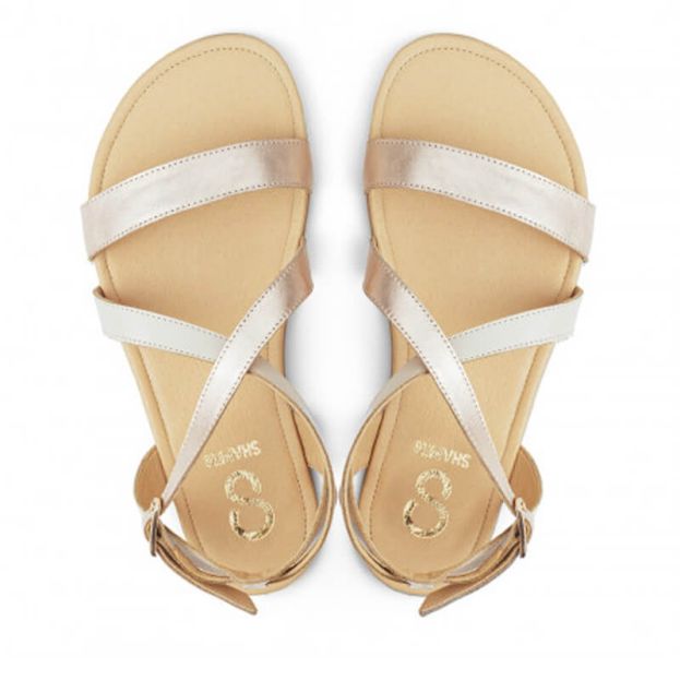 Shapen Calla Sandal Rose Gold