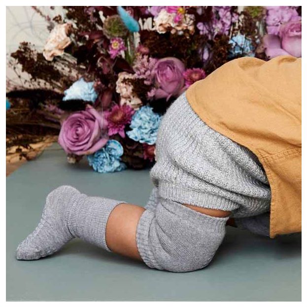 Go Baby Go Crawling Kneepads in Grey (One Size)