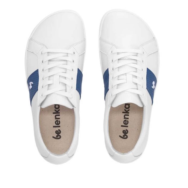 Be Lenka Ladies Elite Sneakers White and Dark Blue