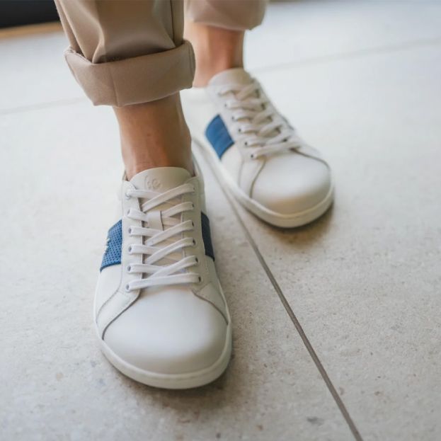 Be Lenka Ladies Elite Sneakers White and Dark Blue