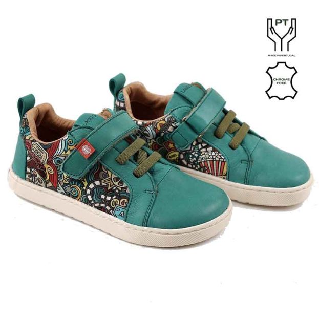 Tikki Lang.S Kids Ember Sneakers Green