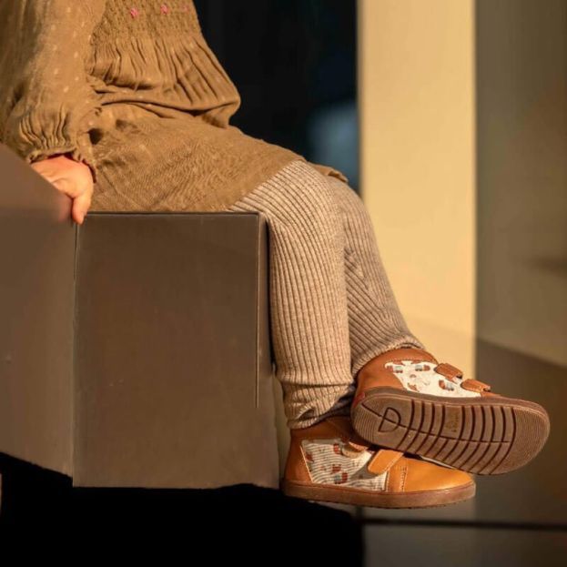 Tikki Lang.S Kids Firefly Vegan Boots Walnut