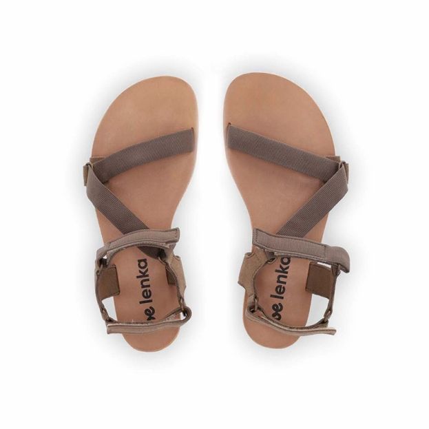 Be Lenka Ladies Flexi Sandals Olive Green