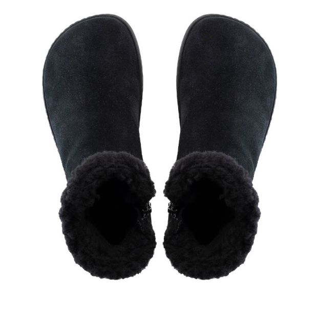 Shapen Fluffy Boots Black