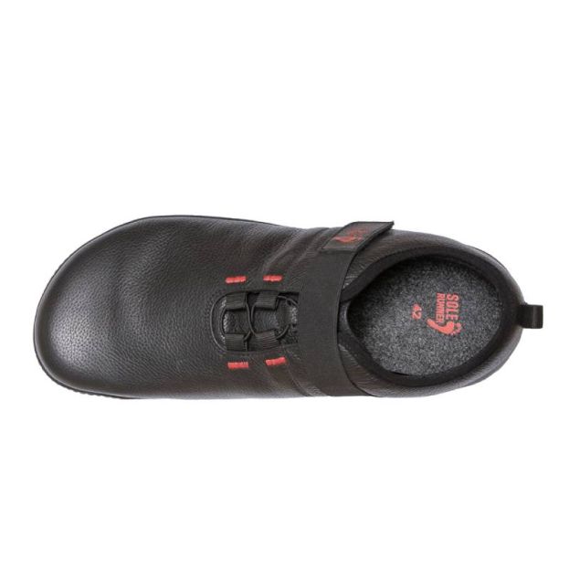 Sole Runner Adults FX Trainer 6 Black Leather